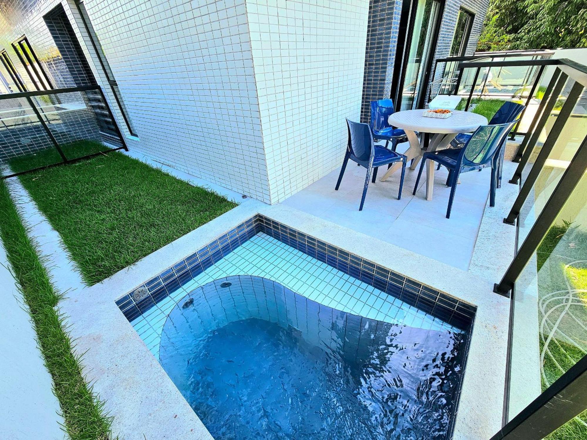 Edf. Paulo Brito, O Mais Bem Localizado De Porto Com E Sem Piscina By Hm Pôrto das Galinhas エクステリア 写真